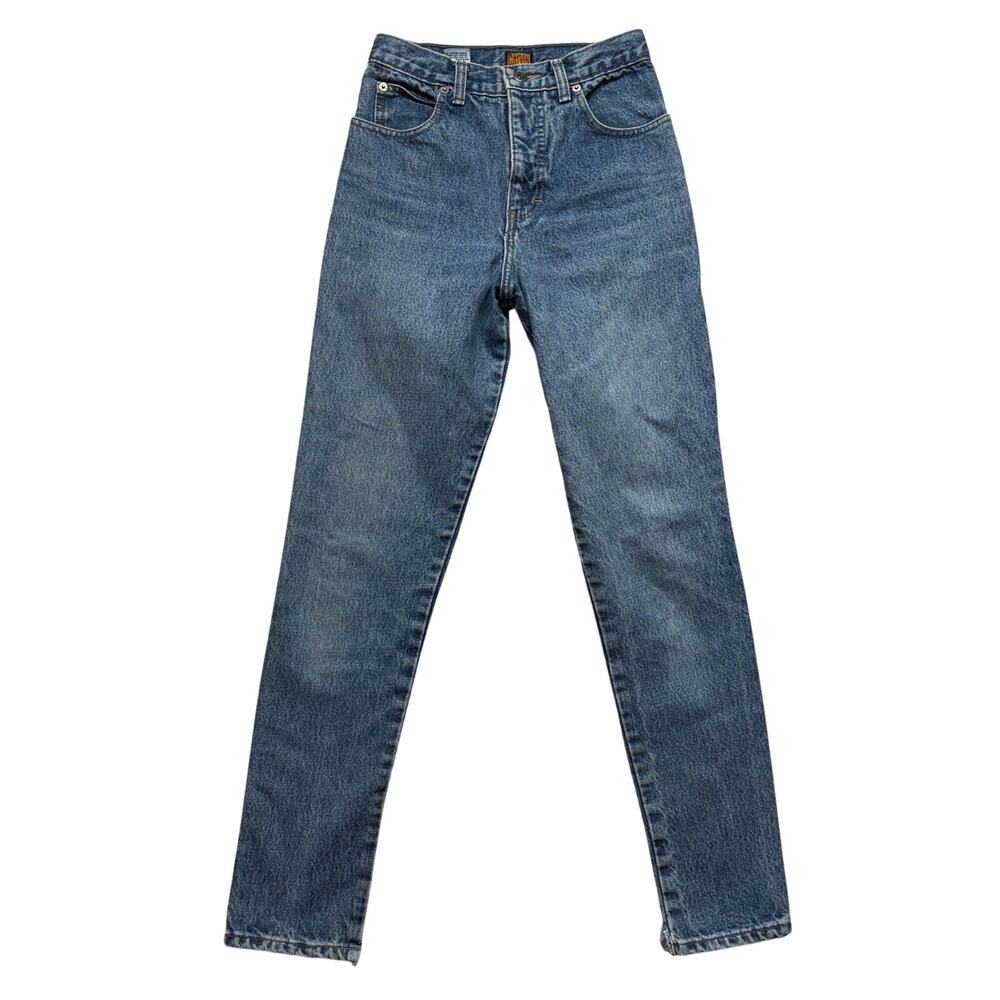 Vintage Calvin Klein Jeans 3/4 Womens High Rise Skinny Made in USA 90s